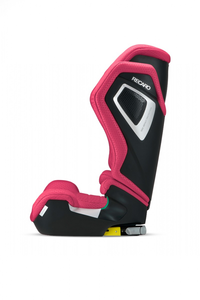 Scaun Auto cu Isofix Axion 1 Wow Pink I-size testat ADAC, cu husa detasabila, sistem SPS, spatar reglabil