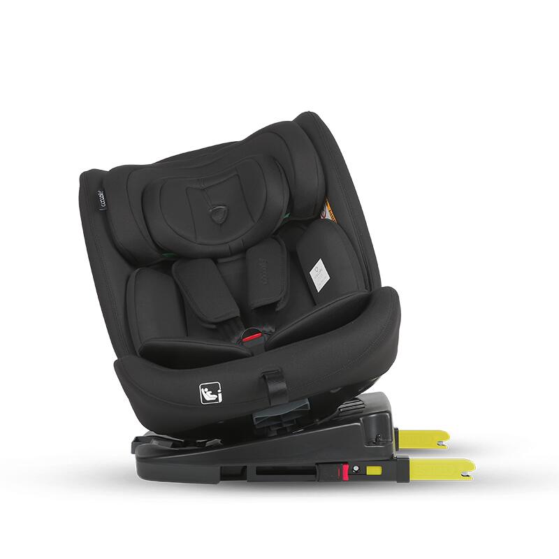 Scaun auto iSize 40-150 cm Coccolle Nobi Diamond Black cu Isofix, pozitie somn, Tetiera reglabila, Rotativ, Insert nou nascut - 8