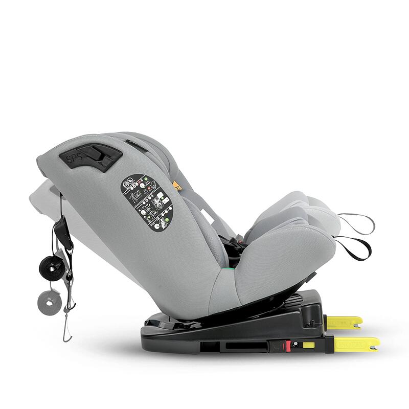 Scaun auto iSize 40-150 cm Coccolle Nobi Misty Grey cu Isofix, pozitie somn, Tetiera reglabila, Rotativ, Insert nou nascut - 2