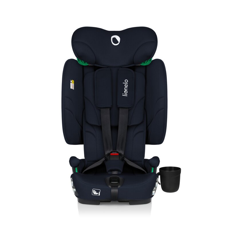Scaun auto Lionelo Nelly Albastru, pliabil, i-Size, 76-150 cm, tetiera reglabila in 15 pozitii, spatar reglabil in 4 pozitii, sisteme Isofix si Top Tether, conform cu ECE R129 - 3