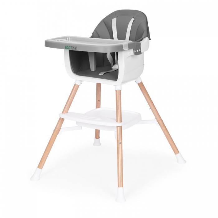 Scaun de masa 2 in 1 Ecotoys HC508 Gri - 2 | YEO