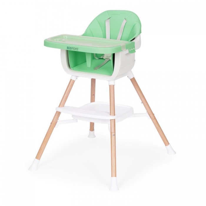 Scaun de masa 2 in 1 Ecotoys HC508 Verde - 2 | YEO