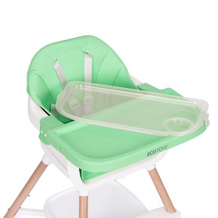 Scaun de masa 2 in 1 Ecotoys HC508 Verde - 4 | YEO