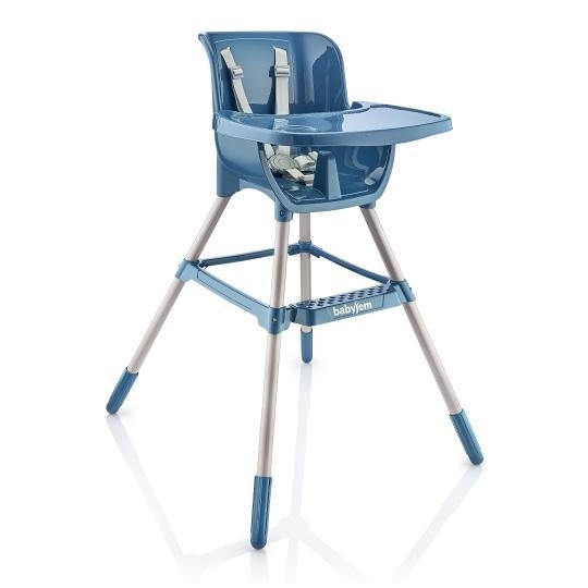 Scaun de masa pentru copii BabyJem Indigo