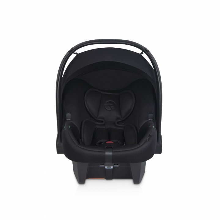 Scoica auto Avionaut Riko Cosmo, standard de siguranta european R129 iSize, testata ADAC, cu maner de transport reglabil, 40-87 cm sau 0-13 kg, Negru