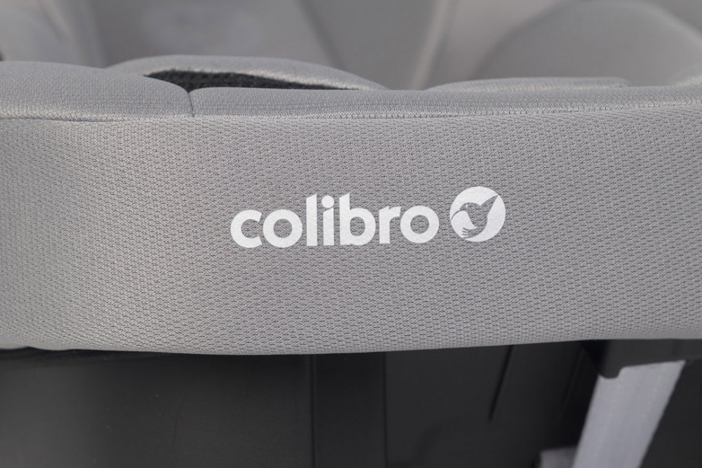Scoica auto Colibro Petit i-Size, omologata R129, cu tetiera reglabila, copertina ajustabila, maner de transport ajustabil, pentru copii intre 40-87 cm sau 0-13 kg, Dove - 1