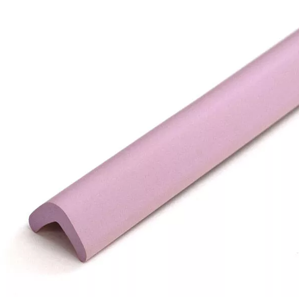 Set 2 benzi protectie muchii si margini Car Boy Safety din spuma mov pastel 37x900x31x9 mm