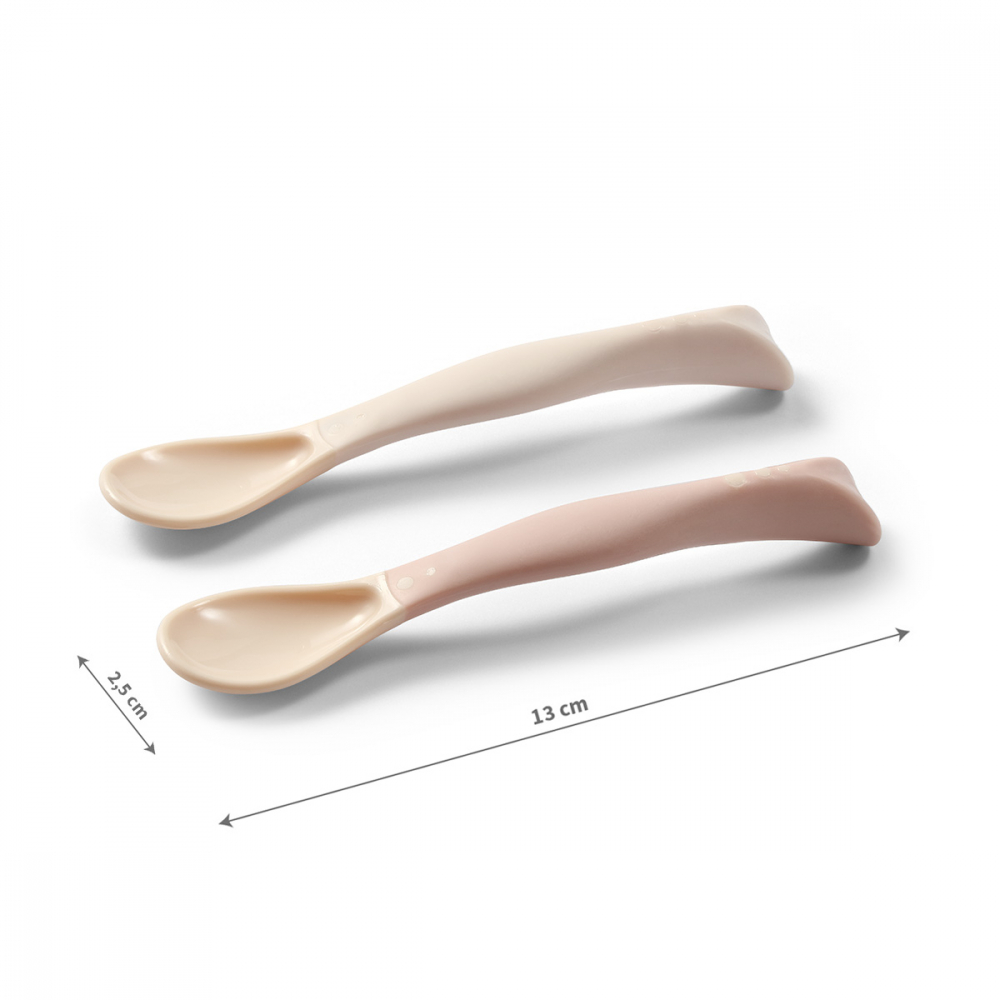 Set 2 lingurite flexibile Babyono BejRoz
