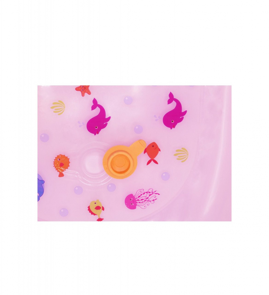 Set cadita de baie cu 6 piese BabyJem Roz - 1 | YEO