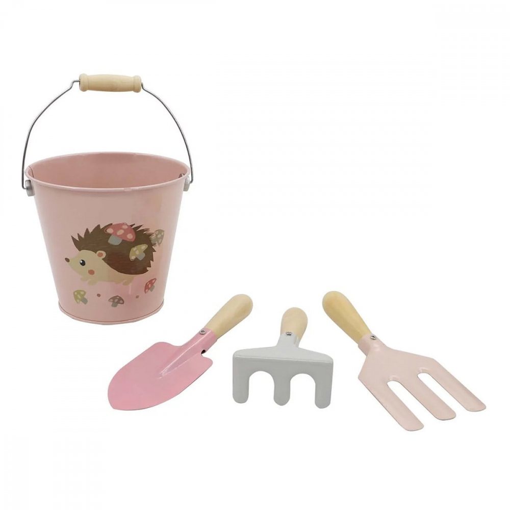 Set pentru gradinarit cu galetusa roz - 3