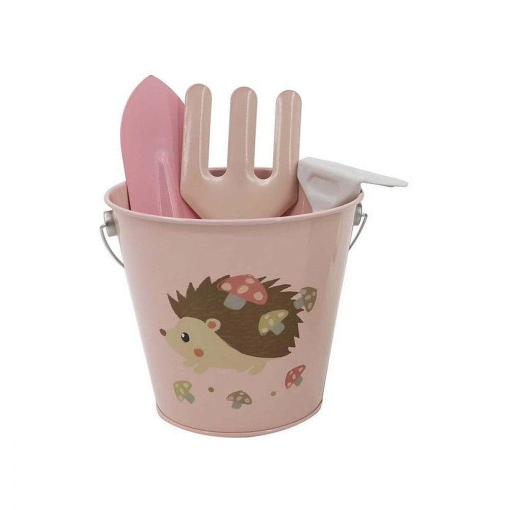 Set pentru gradinarit cu galetusa roz - 1