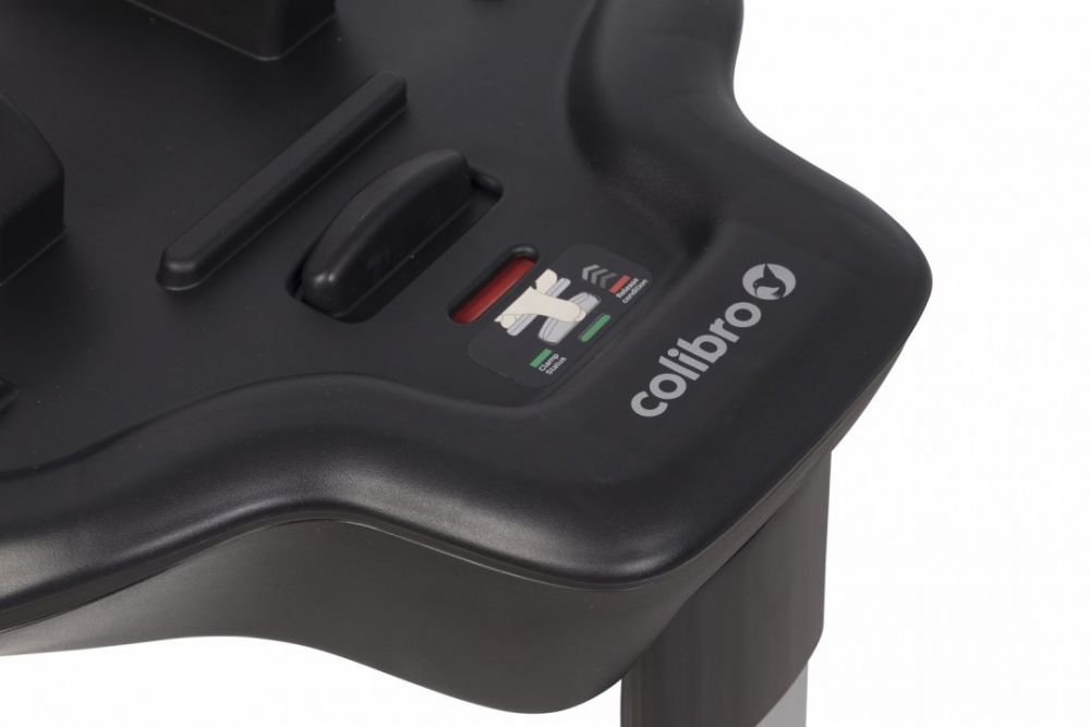 Set scoica auto si baza isofix, Colibro Petit Pro, pentru copii intre 40-87 cm sau 0-13 kg, i-Size, omologat R129, cu copertina si maner de transport ajustabil, Onyx - 1