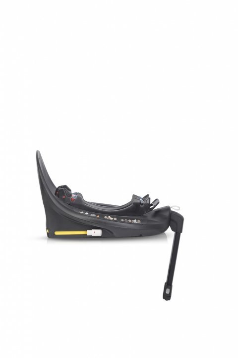 Set scoica auto si baza isofix rotativa EasyGo Buz Pro i-Size, omologat R129, cu tetiera reglabila in inaltime, copertina ajustabila, pentru copii intre 40-87 cm sau 0-13 kg, Granito