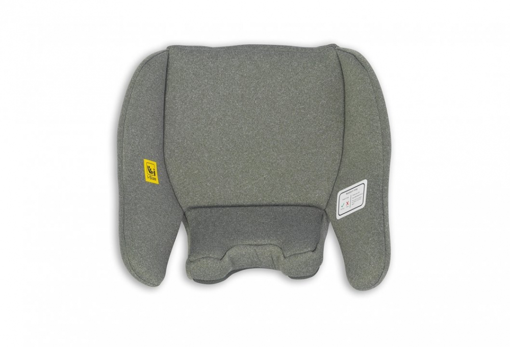 Set scoica auto si baza isofix rotativa EasyGo Buz Pro i-Size, omologat R129, cu tetiera reglabila in inaltime, copertina ajustabila, pentru copii intre 40-87 cm sau 0-13 kg, Greener - 1