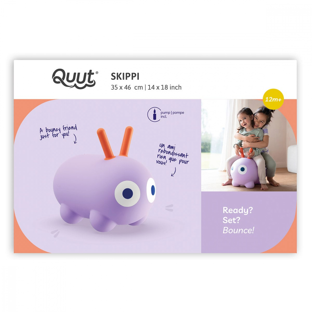 Prietenul gonflabil saltaret Skippi mov - 3 | YEO