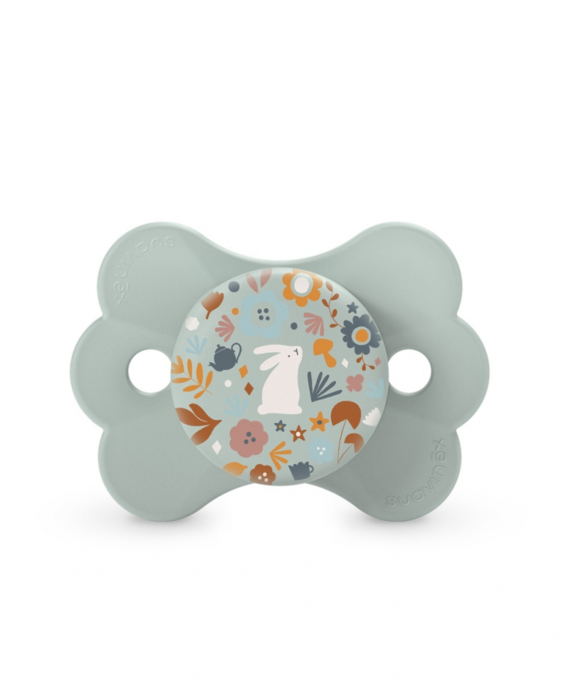 Suzeta fiziologica 6-18 luni, albastru, Wonderland Butterfly Suavinex - 2 | YEO