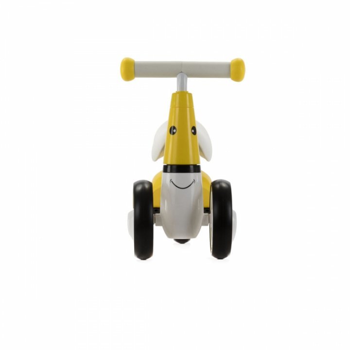 Tricicleta pentru copii, Adamex Animals, fara pedale, cu 3 roti, sistem de blocare a rotirii ghidonului, testata EN71, pentru interior  exterior, sezut moale, +12 luni, Bee - 2