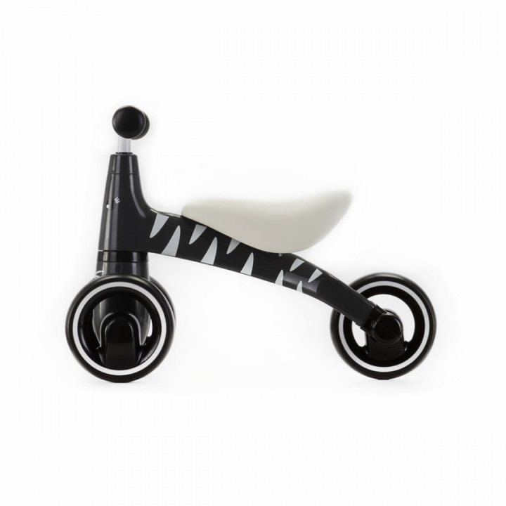 Tricicleta pentru copii, Adamex Animals, fara pedale, cu 3 roti, sistem de blocare a rotirii ghidonului, testata EN71, pentru interior  exterior, sezut moale, +12 luni, Cat