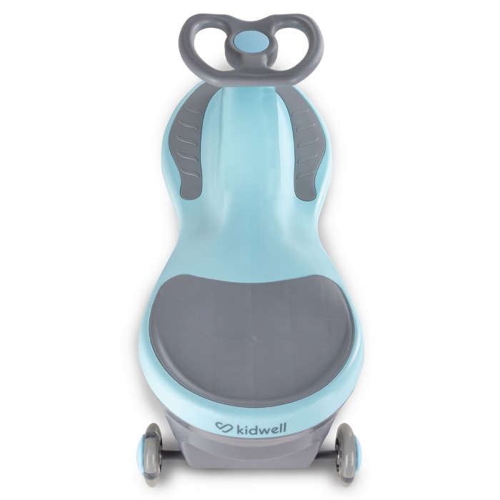 PlasmaCar gravitational Kidwell Rollo Albastru, roti LED, greutate admisa 100 kg, varsta 3 ani+