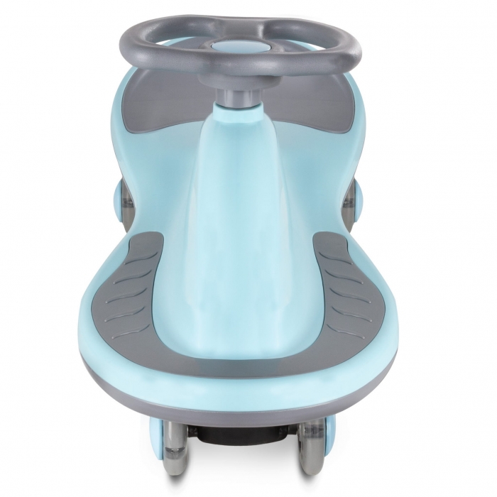 PlasmaCar gravitational Kidwell Rollo Albastru, roti LED, greutate admisa 100 kg, varsta 3 ani+ - 6