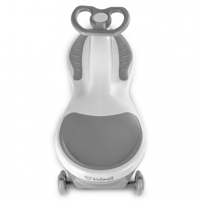 PlasmaCar gravitational Kidwell Rollo Gri, roti LED, greutate admisa 100 kg, varsta 3 ani+
