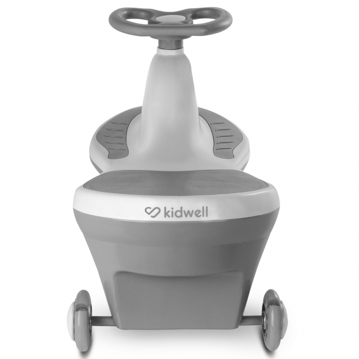 PlasmaCar gravitational Kidwell Rollo Gri, roti LED, greutate admisa 100 kg, varsta 3 ani+ - 1