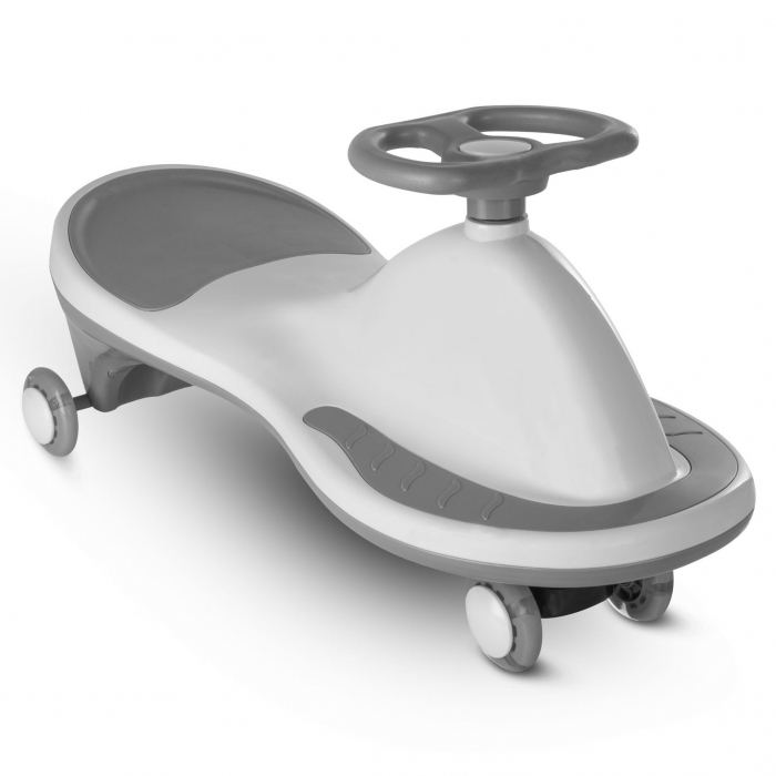 PlasmaCar gravitational Kidwell Rollo Gri, roti LED, greutate admisa 100 kg, varsta 3 ani+ - 5