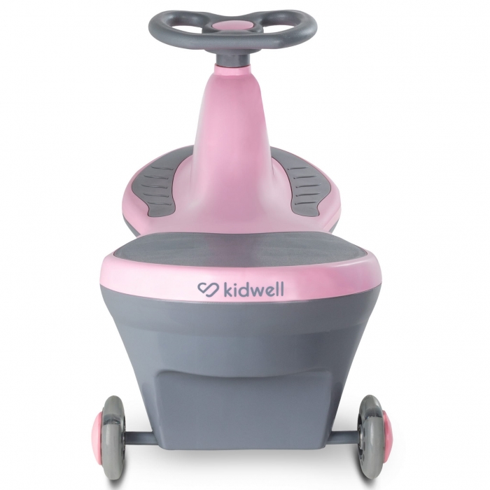 PlasmaCar gravitational Kidwell Rollo Roz, roti LED, greutate admisa 100 kg, varsta 3 ani+ - 2