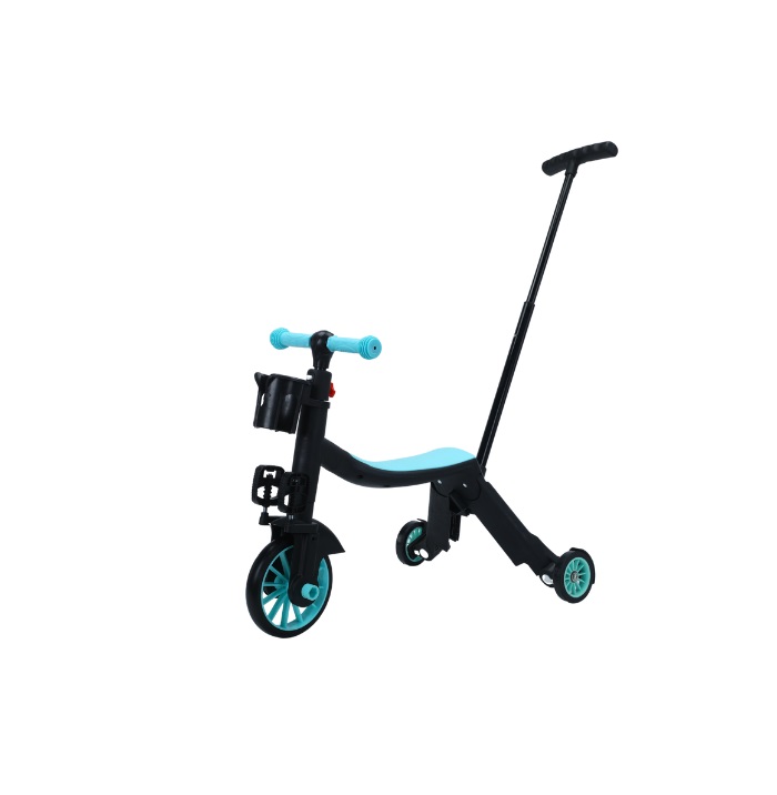 Trotineta multifunctionala 8in1 Doris Albastru tranformabila in tricicleta,bicicleta echilibru,trotineta,ghidon cu inaltime reglabila,usor de transformat,se adapteaza nevoile in crestere ale copilului,Sarcina admisa 50 kg - 2