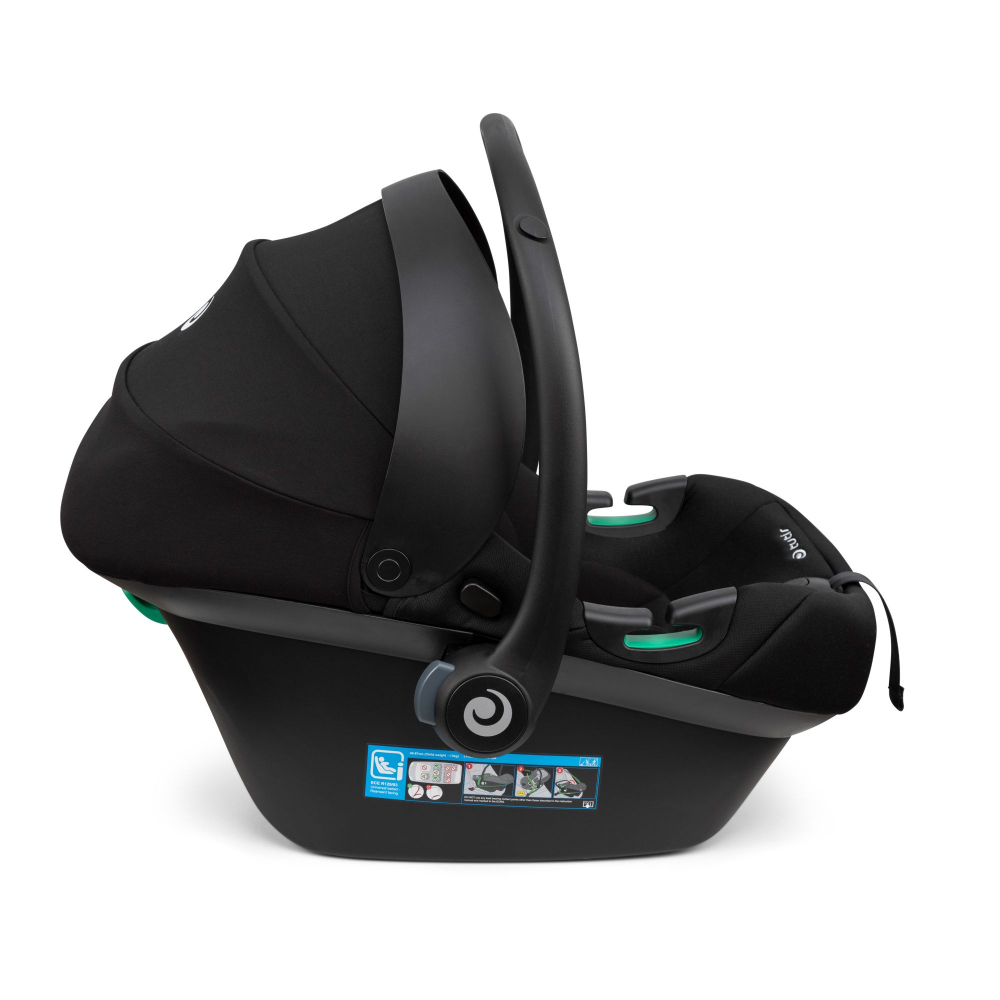 Scaun auto Tutis Elo Lux Black 006 i-Size cu tetiera reglabila si captuseala din spuma cu memorie