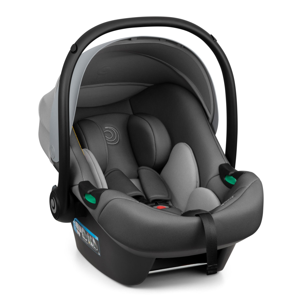 Scaun auto Tutis Elo Lux Grey 022 i-Size cu tetiera reglabila si captuseala din spuma cu memorie - 2 | YEO