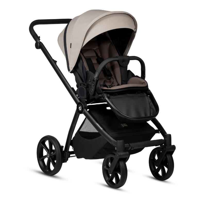 Carucior 2 in 1 Tutis Mio 3+ Moon Rock 611 din piele, sezut reversibil, amortizoare duble, maner reglabil, accesorii incluse - 5