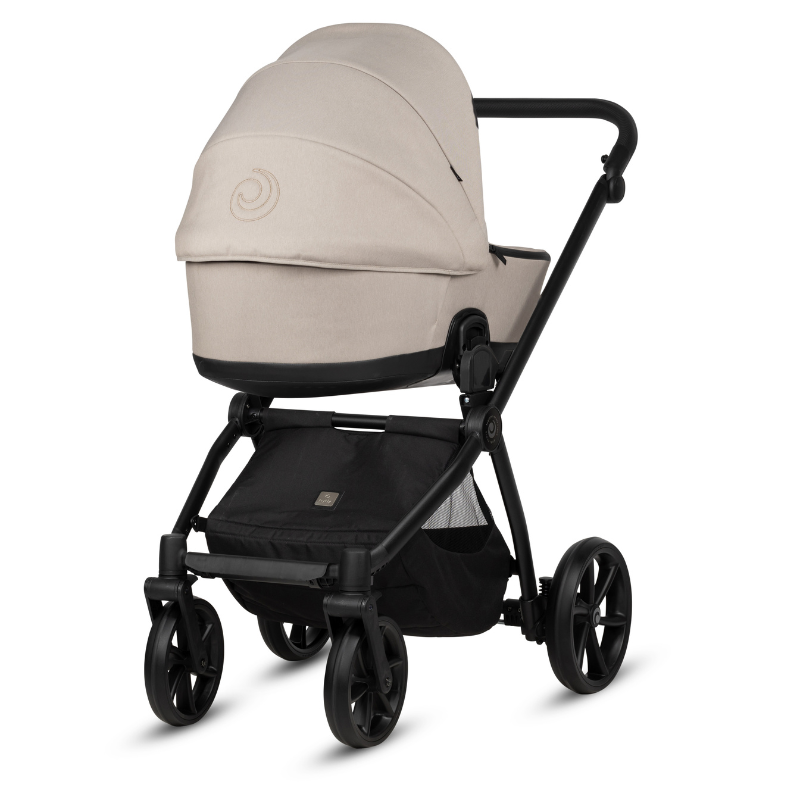Carucior 2 in 1 Tutis Mio 3+ Moon Rock 611 din piele, sezut reversibil, amortizoare duble, maner reglabil, accesorii incluse - 6