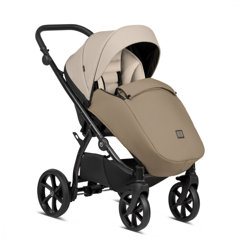 Carucior 2 in 1 Tutis Uno 5+ Cheteau grey 005 sezut reversibil, spatar reglabil, roti cu blocare, bara detasabila, accesorii incluse - 3