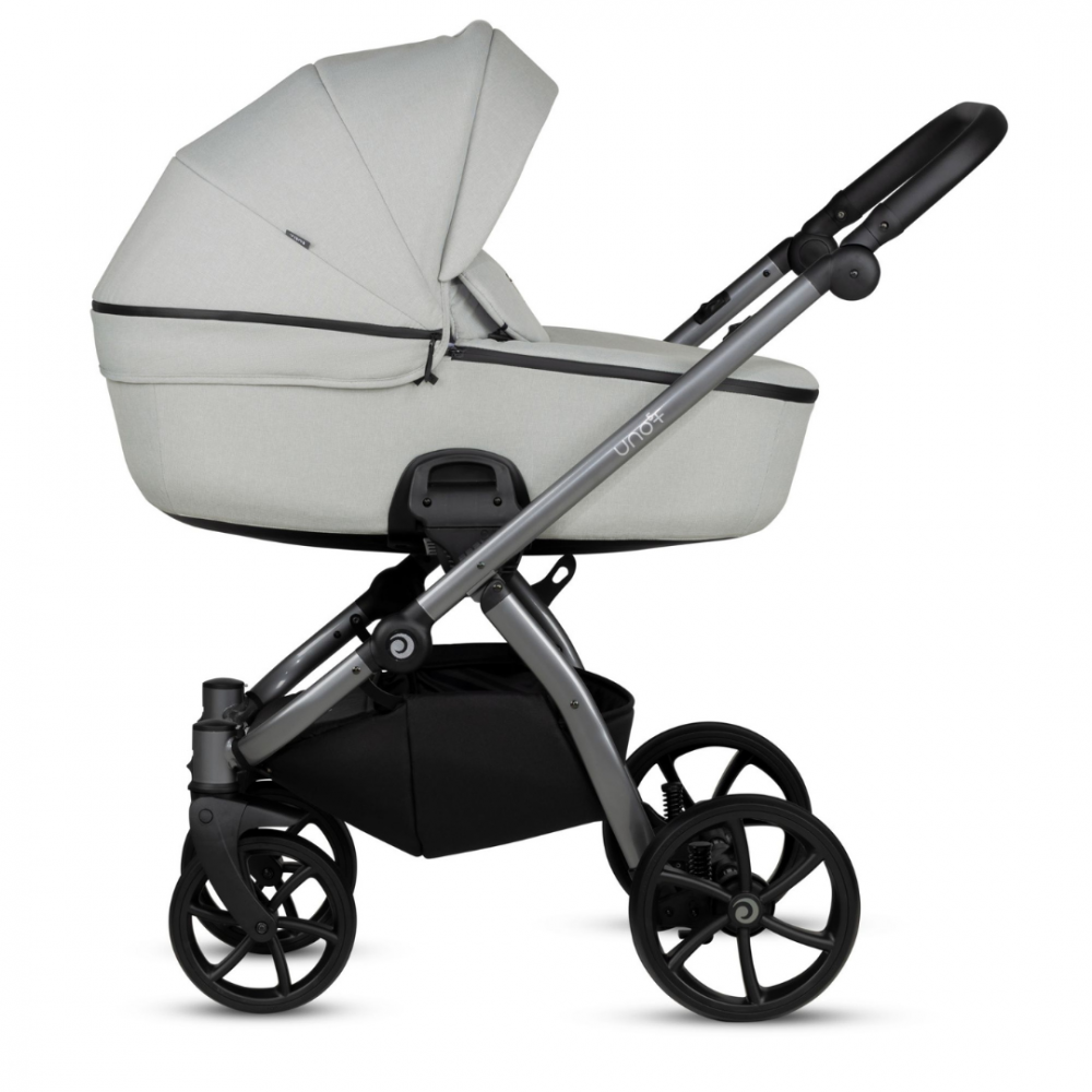 Carucior 2 in 1 Tutis Uno 5+ Risso 142 sezut reversibil, spatar reglabil, roti cu blocare, bara detasabila, accesorii incluse - 2