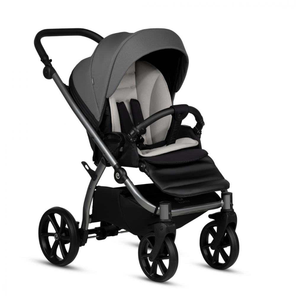 Carucior 2 in 1 Tutis Uno 5+ Canella 145 sezut reversibil, spatar reglabil, roti cu blocare, bara detasabila, accesorii incluse - 3
