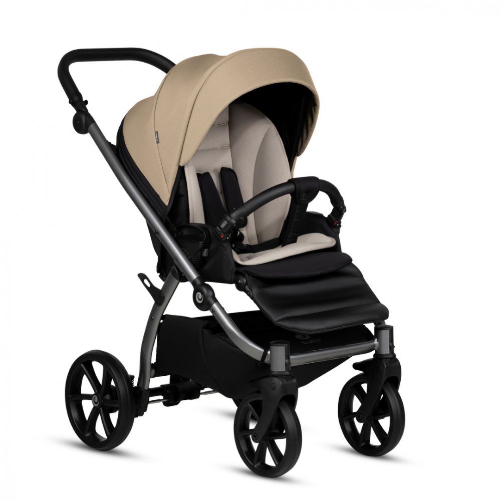 Carucior 2 in 1 Tutis Uno 5+ Bacio 192 sezut reversibil, spatar reglabil, roti cu blocare, bara detasabila, accesorii incluse - 4