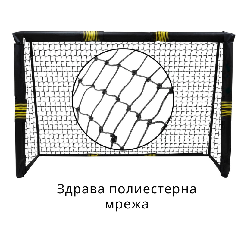 Poarta de fotbal metalica Umbro 180x120x60 cm - 2