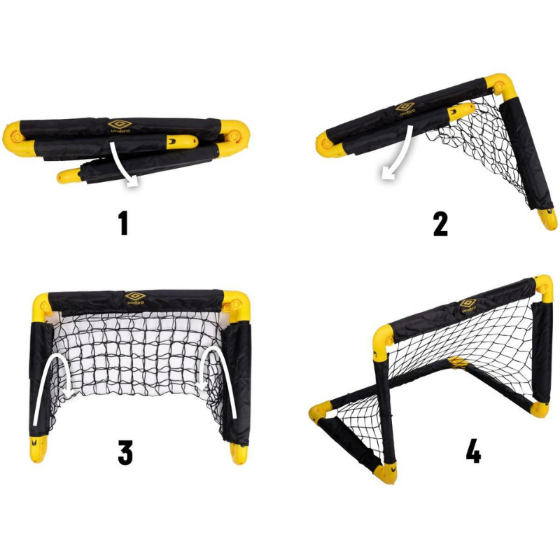Poarta de fotbal pliabila Umbro 50x44x44 - 1