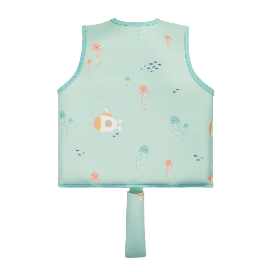 Vesta de inot pentru copii cu Protectie UV UPF 50+ Jeallyfish by Saro, S 1-3 ani