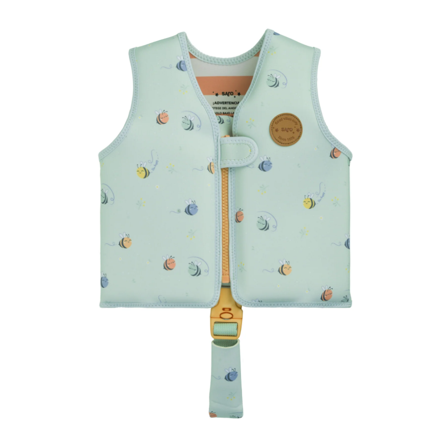 Vesta de inot pentru copii cu protectie UV UPF 50+ Be Happy by Saro, S 1-3 ani