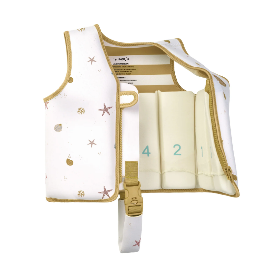 Vesta de inot pentru copii cu protectie UV UPF 50+ Sea by Saro, S 1-3 ani