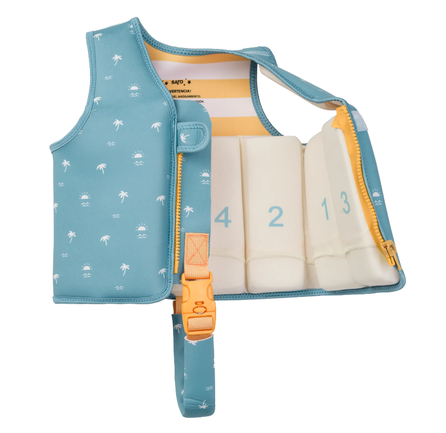 Vesta de inot pentru copii cu protectie UV UPF 50+ Sea la Vie by Saro, S 1-3 ani