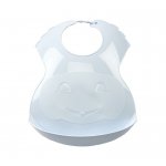Baveta Thermobaby din plastic moale Baby Blue