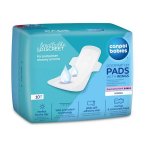 Tampoanele postnatale Canpol Babies, super-absorbante cu aripioare si banda adeziva larga, grosime 2.2 mm