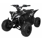 ATV electric pentru copii Desert Storm Black, Motor 800W, baterie 48V20Ah, panoul de bord iluminat cu afisaj viteza, kilometraj si incarcare, pornire la cheie, cu marsarier, cutie de viteze automata, pana la 40 km/h