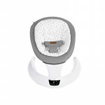 Balansoar electric Jane Moon Star cu 5 trepte de viteza, Timer, 12 melodii si 5 sunete ale naturii