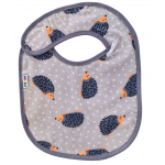 Baveta impermeabila din bumbac cu inchidere velcro 23x20cm Akuku Arici