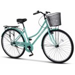 Bicicleta City Rich Dunarea R2892A Turcoaz, roti 28 inch, inaltime utilizator 165-195 cm, greutate suportata 120 kg