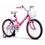 Bicicleta pentru copii Velors V2002A Fucsia, roti 20 inch, varsta 7-10 ani, greutate suportata 80 kg , inaltime utilizator 120-155 cm